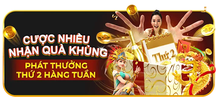 Ưu đãi thưởng hàng ngày và hàng tuần trên ứng dụng ga 22vip